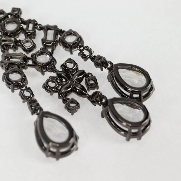 LOUIS VUITTON Pierce LV Chandelier Metal Silver Tone - Picture 15 of 16